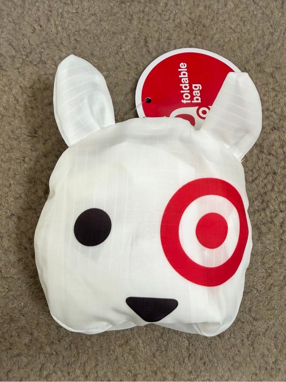 ♥️TARGET Bullseye Foldable Tote Bag